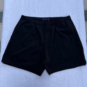 Abercrombie – Men’s 5” Saturday Shorts – Black – Medium